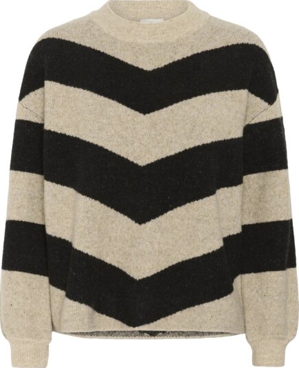 Kaffe Genser kaVerana Knit Pullover Beige Kaffe Genser kaVerana Knit Pullover Beige