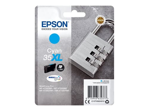 Epson Blekk Cyan 35xl 20.3ml - Wf-4730