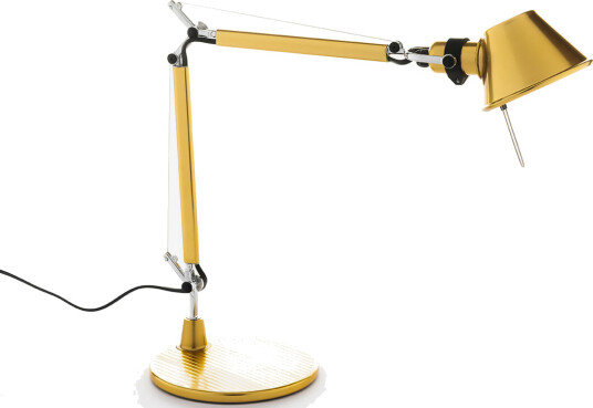 Artemide Tolomeo Micro Skrivebordslampe, Gold