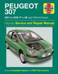 Peugeot 307 Petrol & Diesel (01 - 08) Haynes Repair Manual Av Haynes Publishing
