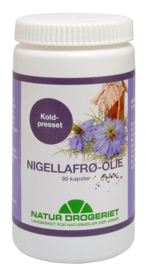 Natur Drogeriet Natur-Drogeriet Nigella Frøolje 90 Kapslar Natur Drogeriet Natur-Drogeriet Nigella Frøolje 90 Kapslar