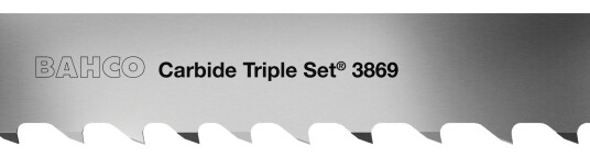 Bahco Bandsågblad Triple Set 3869 Hm 2850x13x0.9 Ts-3t