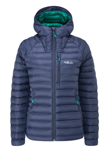 Rab Microlight Alpine Jacket Ws Deep Ink / Atlantis S Rab Microlight Alpine Jacket Ws Deep Ink / Atlantis S