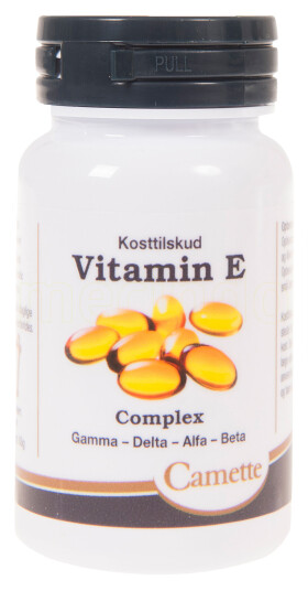 Camette E Vitamin Complex 90 Kapsler Camette E Vitamin Complex 90 Kapsler