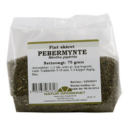 Natur Drogeriet Natur-Drogeriet Peppermynte Fint Skåret 75g Natur Drogeriet Natur-Drogeriet Peppermynte Fint Skåret 75g
