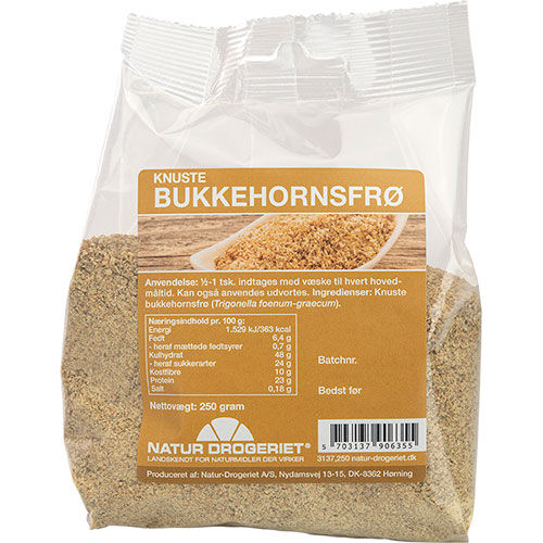 Natur Drogeriet Natur-Drogeriet Bukkehornkløverfrø Knust 250g