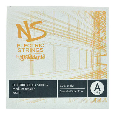 Daddario NS511 Electric Cello A String Daddario NS511 Electric Cello A String
