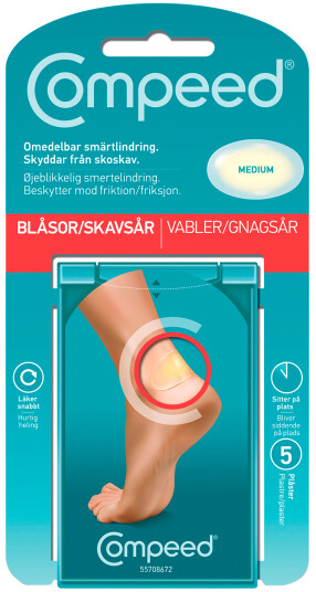 Compeed Gnagsår Medium, 5 stk.