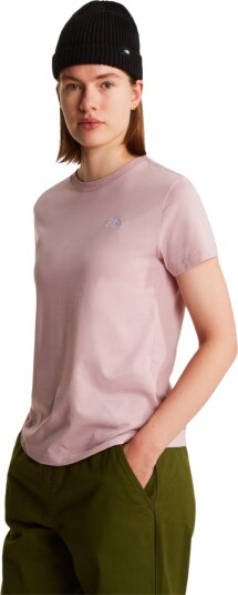 The North Face W Evolution Simple Dome Slm Short Sleeve   Pink   XS