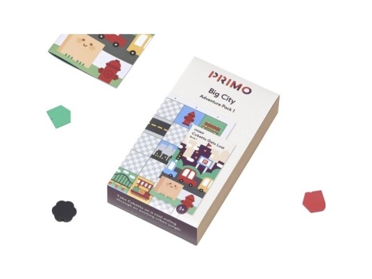 Primo Toys Mint Robotics Udvidelsessæt Cubetto Mint Coding Eventyrpakke Storbyjungle Primo Toys Mint Robotics Udvidelsessæt Cubetto Mint Coding Eventyrpakke Storbyjungle