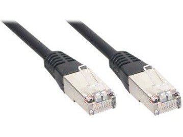 Rna? Patchkabel Med Låsebeskyttelse Kat. 6 S/Ftp Pimf Pvc 250Mhz Svart 0,25M Gode Tilkoblinger (8060-003S)