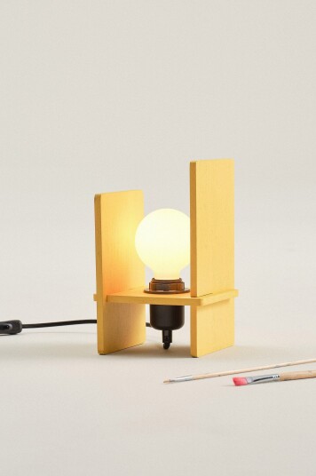 Jotex Bordlampe Gul LEHO 1766891030 Jotex Bordlampe Gul LEHO 1766891030