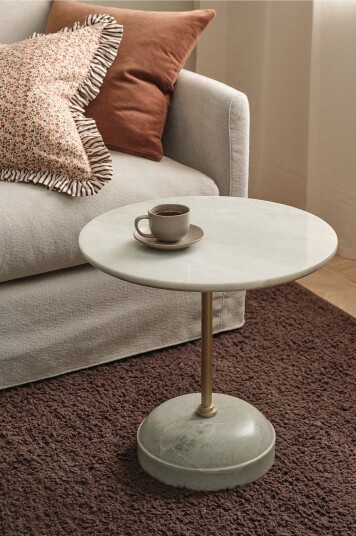 Ellos Home Sidebord Issa Ø 50cm Grønn