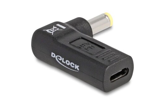 Delock Adapter USB Type-C female to Acer 5.5 x 1.7 mm male 90° Delock Adapter USB Type-C female to Acer 5.5 x 1.7 mm male 90°