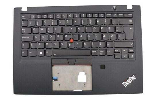 Lenovo Lite-On - Brbart tastatur - til utskifting - Dansk - Svart