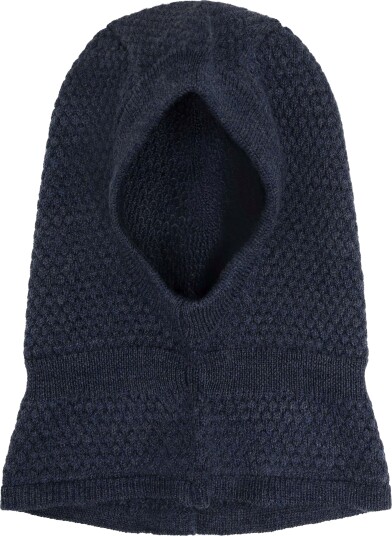 CeLaVi Strikket Balaklava Merinoull Ombre Blue Melange 48