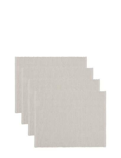 LINUM Uni Place Mat - Grey - ONE SIZE