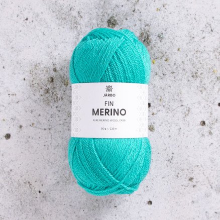 Svarta Fåret Fine Merino Garn 309 Turquoise Waterfall Svarta Fåret Fine Merino Garn 309 Turquoise Waterfall