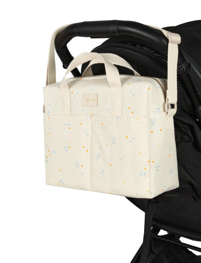 NOBODINOZ Gala Waterproof Changing Bag 35X27X14 - Cream - ONE SIZE NOBODINOZ Gala Waterproof Changing Bag 35X27X14 - Cream - ONE SIZE