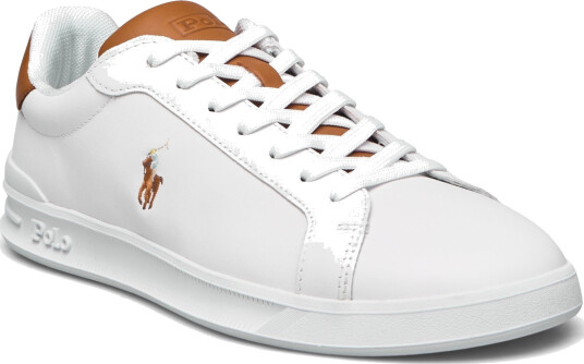 Polo Ralph Lauren Heritage Court Ii Leather Sneaker - White - 38