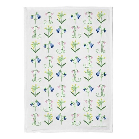 Citronelles Flowers kjøkkenhåndkle 50x70 cm multi