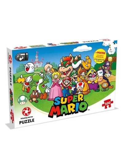 Winning Moves Puzzle Super Mario 500 pieces Gulv