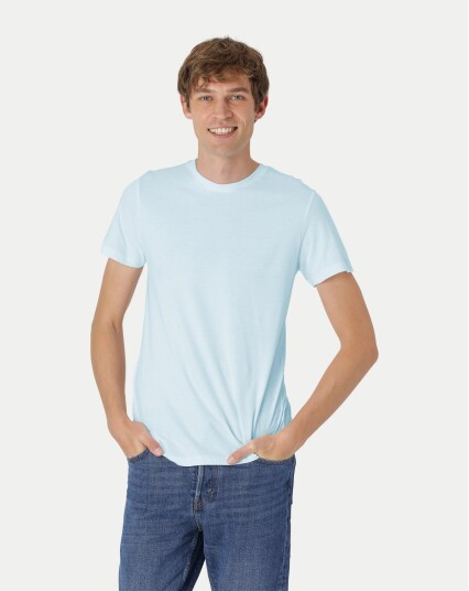 Neutral Organic   Mens Fitted T shirt Blå