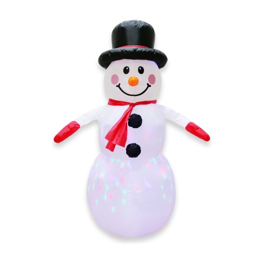 KULZ KUINFSNOWMAN2 OPPBLÅSBAR SNØMANN MED LYS 120 CM KUINFSNOWMAN2