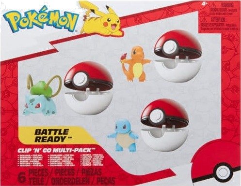 Pokemon Clip N Go Multipack