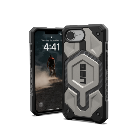 UAG Monarch Pro MagSafe Deksel til iPhone 16e - Titanium