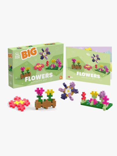 Plus Plus BIG Aktivitetssett – Flowers Plus Plus BIG Aktivitetssett – Flowers