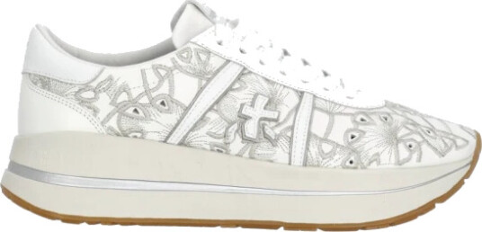 Premiata Dame Sko Hvit 40 EU,