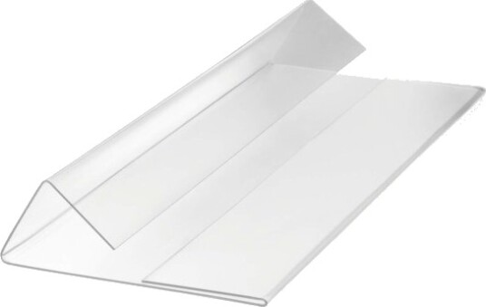 Durable 116119 Gjennomsiktig Plast 1/2 A5 10 Stykker Polen