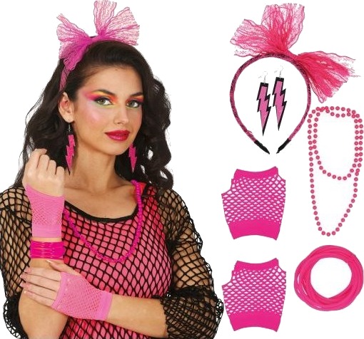Fiesta Rosa 80 Talls Kostymesett