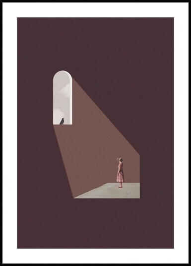 Enlighten me Plakat Plakat / 50x70cm Enlighten me Plakat Plakat / 50x70cm