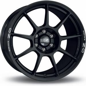 OZ Challenge HLT Matt Black White Lettering 13x18 6/114.3 ET65 B71.5 OZ Challenge HLT Matt Black White Lettering 13x18 6/114.3 ET65 B71.5