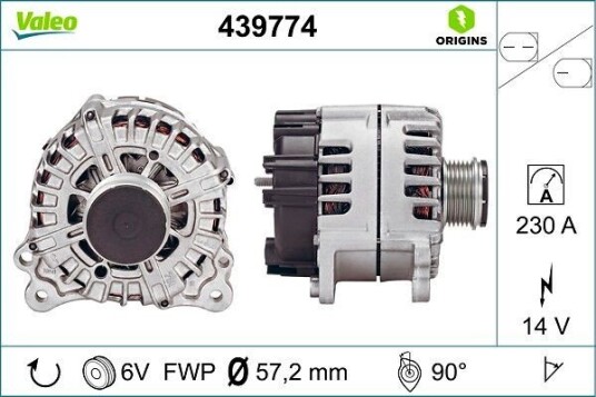 Dynamo VALEO 439774