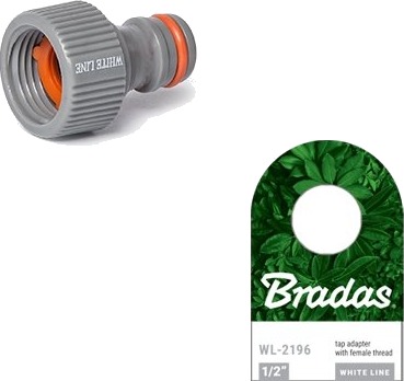 Bradas Bsw2 70 90/9 Skrueklemme Snekkehjul Rustfritt Stål
