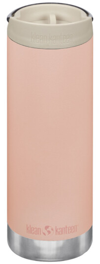 Klean Kanteen TKWide Café Cap drikkeflaske 473 ml, peach parfait