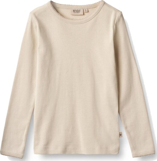 Wheat Genser Belis Offwhite (140 / 10 år)