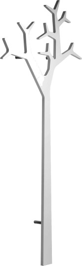 Swedese Tree Wall Stumtjener 194 cm Hvit