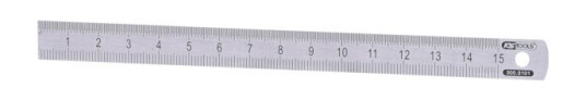 Ks Tools Målestok i Rustfritt Fjærstål 225mm - Håndverktøy