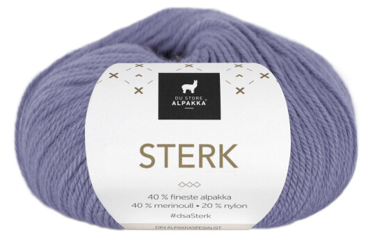 DSA , Sterk garn 909 Lilac