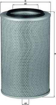 MAHLE LX 227 Luftfilter MAHLE LX 227 Luftfilter