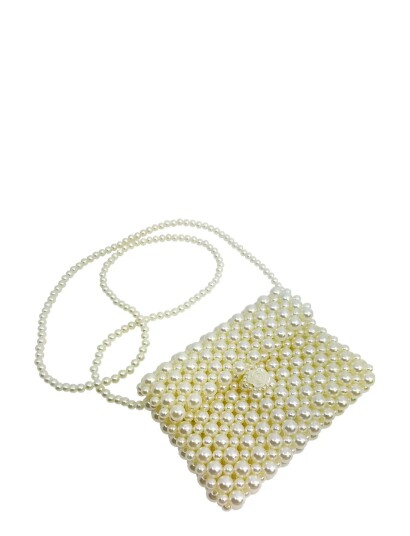 Pipol"s Bazaar Soiree Pearl White   Cream   ONE SIZE