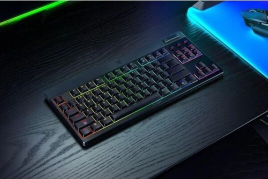 Razer BlackWidow V4 Low Profile TKL HyperSpeed Orange Gamingtastatur US svart RZ03 05450700 R3M1 Razer BlackWidow V4 Low Profile TKL HyperSpeed Orange Gamingtastatur US svart RZ03 05450700 R3M1