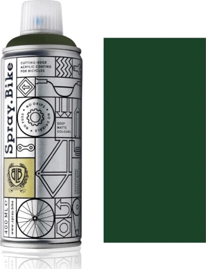 Spray.Bike spraymaling 400 ml Mørkegrønn Spray.Bike spraymaling 400 ml Mørkegrønn