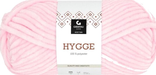 Gjestal Garn  Hygge Lys-Rosa 2110, 100g