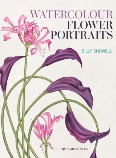 Watercolour Flower Portraits Av Billy Showell