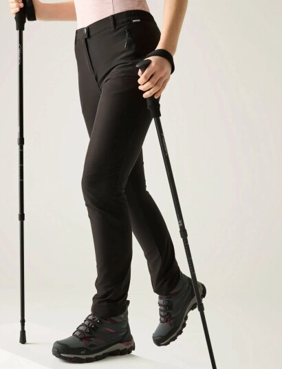 Regatta Womens Highton Trousers Ii Black 38 Regular